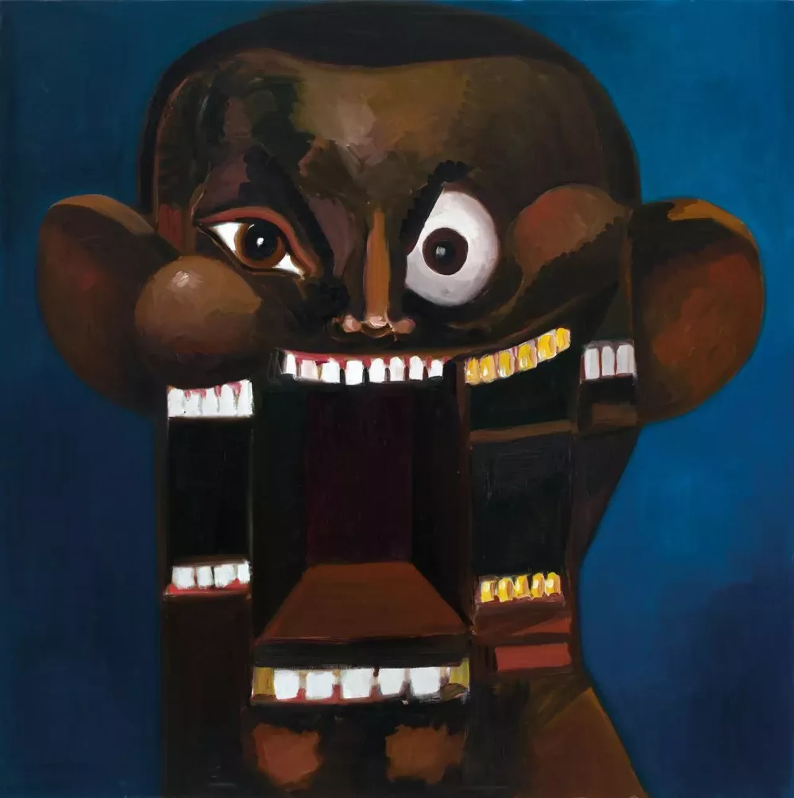 My Beautiful Dark Twisted Fantasy main cover by George Condo